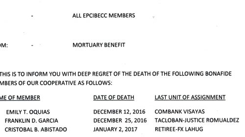 MORTUARY BENEFIT - Copy